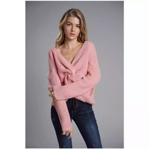 💥Twisted Back Knot Sweater